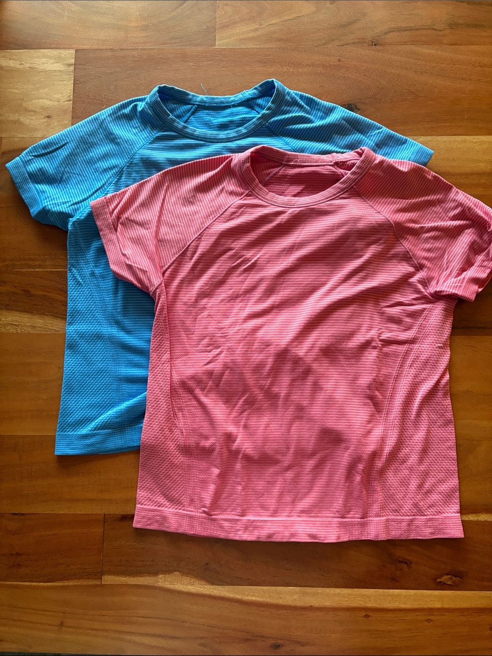 AthletaGirl Active Tee Set (Pink & Blue) Size Large
